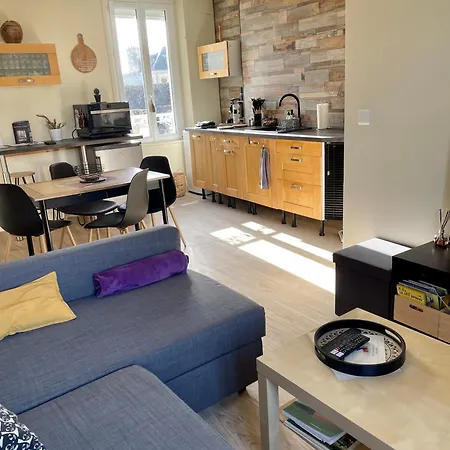 Saint-Aubin-Sur-Mer: Bel Appartement Traversant Exterior photo